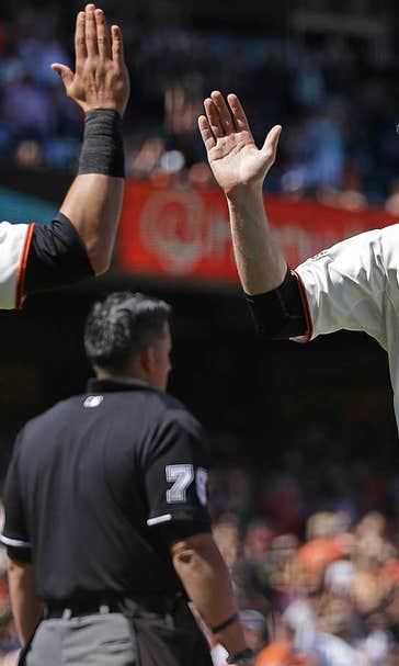Giants' young hitters surpassing not-so-giant expectations